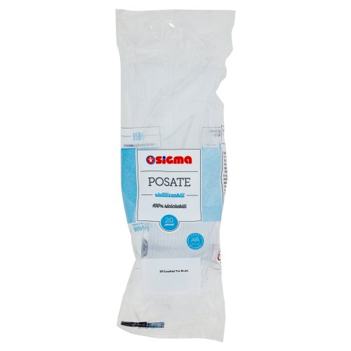Sigma Posate Riutilizzabili Cucchiai 20 pz