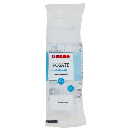 Sigma Posate riutilizzabili Coltelli 20 pz