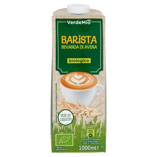 VerdeMio Barista Bevanda di Avena biologico 1000 ml