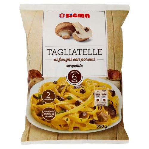 Sigma Tagliatelle ai funghi con porcini surgelate 550 g