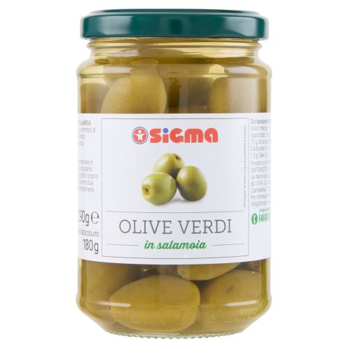 Sigma Olive Verdi in salamoia 290 g