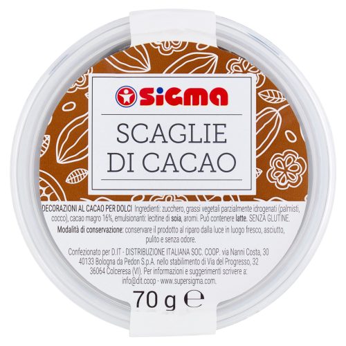 Sigma Scaglie di Cacao 70 g