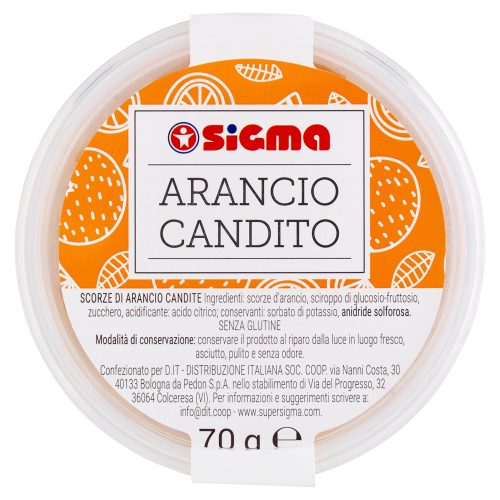 Sigma Arancio Candito 70 g