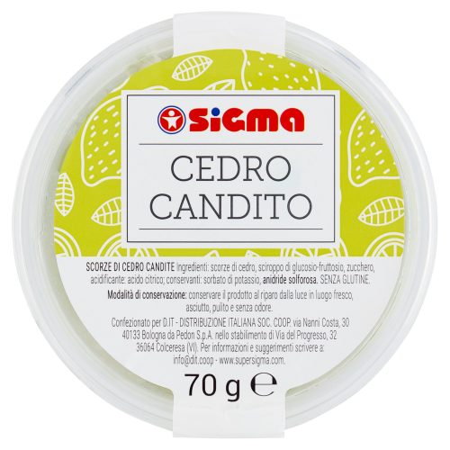 Sigma Cedro Candito 70 g