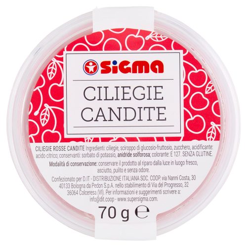 Sigma Ciliegie Candite 70 g