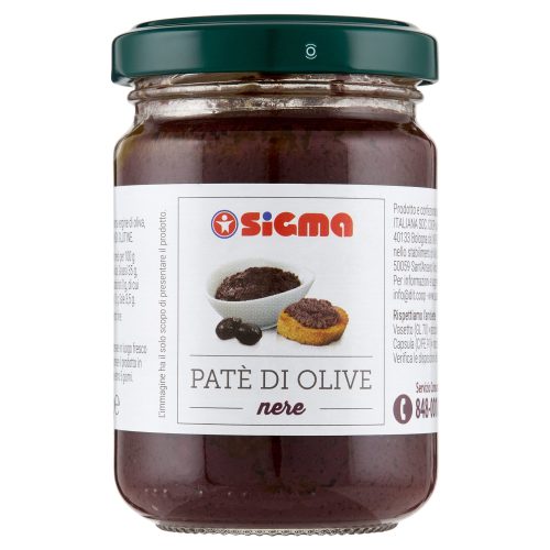 Sigma Patè di Olive nere 130 g