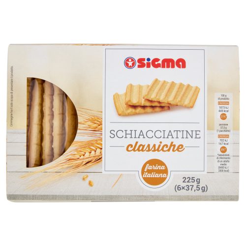 Sigma Schiacciatine classiche 6 x 37,5 g