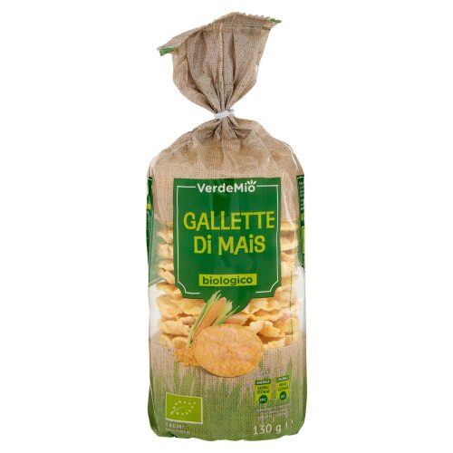 VerdeMio Gallette di Mais biologico 130 g