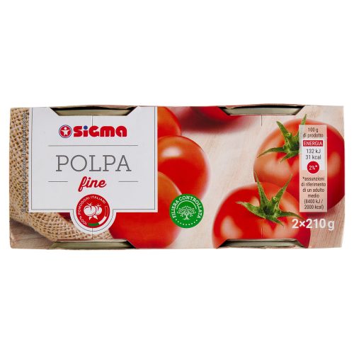 Sigma Polpa fine 2 x 210 g
