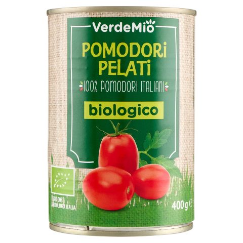 VerdeMio Pomodori Pelati biologico 400 g