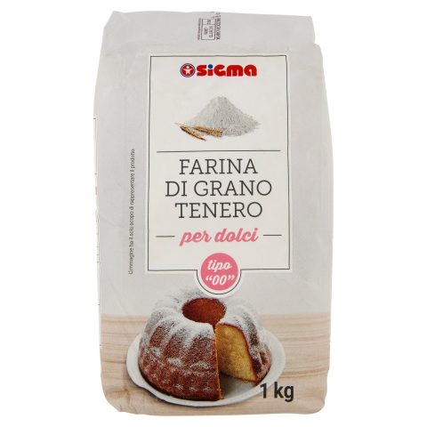 Sigma Farina di Grano Tenero per dolci tipo “00” 1 kg