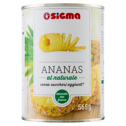 Sigma Ananas al naturale 565 g