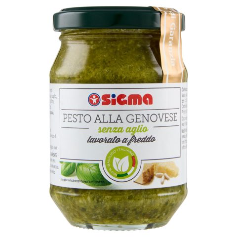 Sigma Pesto alla Genovese senza aglio lavorato a freddo 190 g