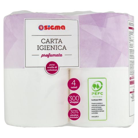Sigma Carta Igienica profumata 4 pz