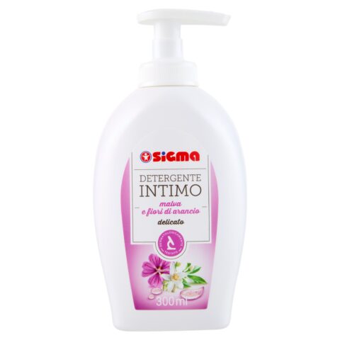 Sigma Detergente Intimo malva e fiori di arancio delicato 300 ml