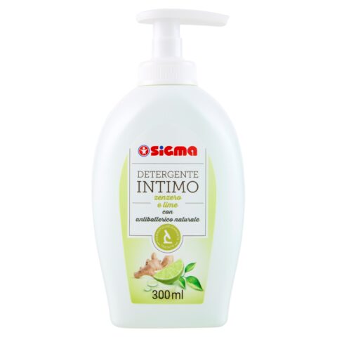 Sigma Detergente Intimo zenzero e lime con antibatterico naturale 300 ml