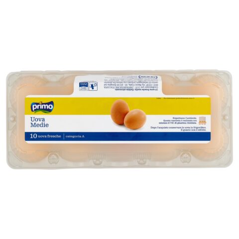 Primo 10 Uova Medie Fresche categoria A