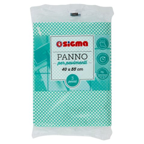 Sigma Panno per pavimenti 40 x 55 cm 3 pz