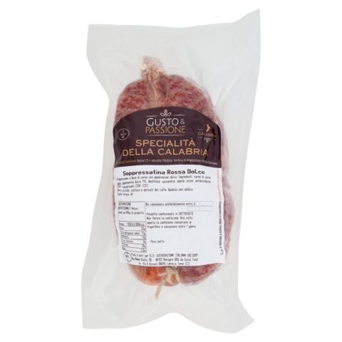 Gusto & Passione Soppressatina Rossa Dolce