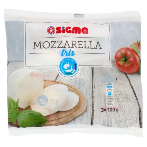 Sigma Mozzarella tris 3 x 100 g
