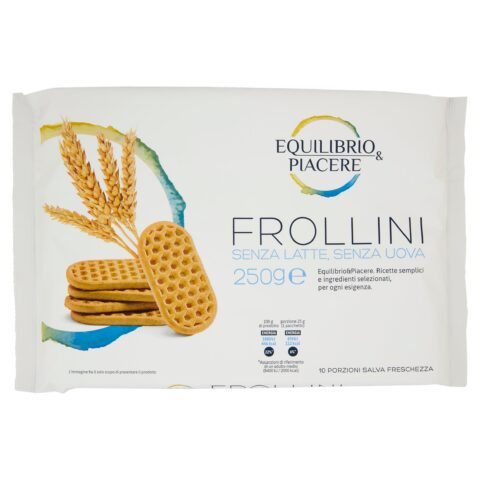 Equilibrio & Piacere Frollini Senza Latte, Senza Uova 250 g
