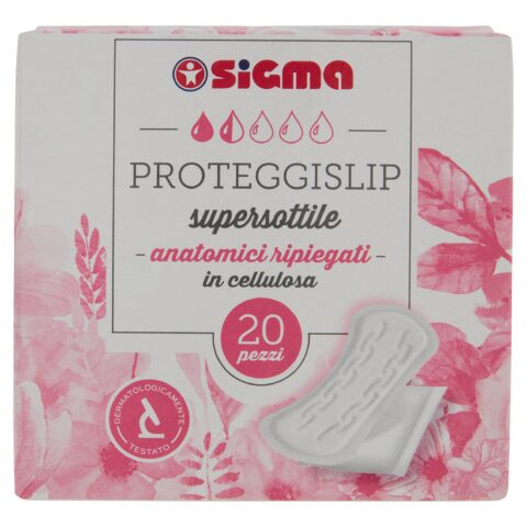 Sigma Proteggislip supersottile anatomici ripiegati 20 pz